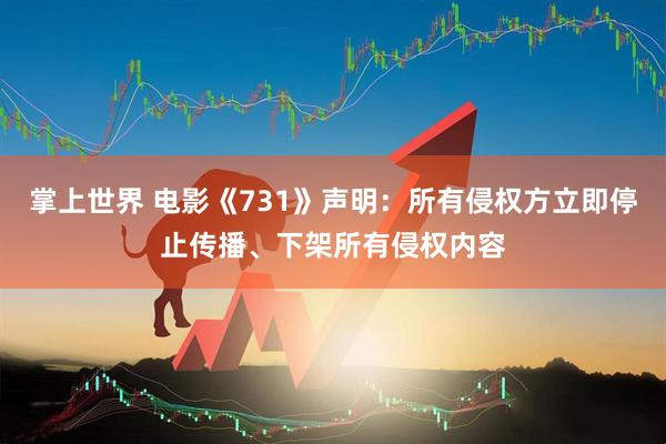 掌上世界 电影《731》声明：所有侵权方立即停止传播、下架所有侵权内容